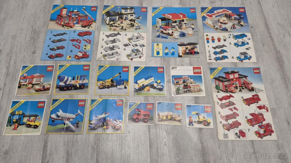 lego city 80. roky, vintage - 16