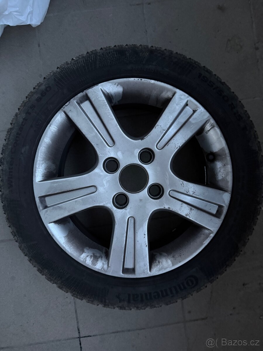 Kola Ford Borbet 195/50 R15 ET 52.5 - 16