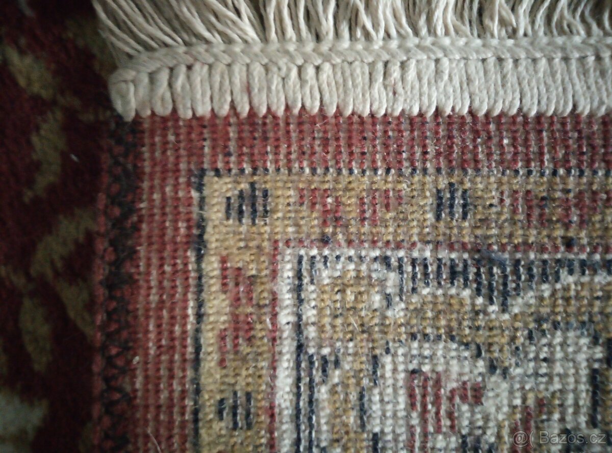 Perský vlněný koberec,ložnicová sada 3 kusy - 16