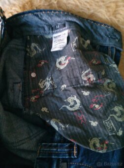 Luxusní italské džíny Seal Kay - 16