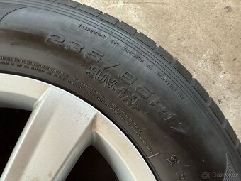 Originální alu kola Volkswagen Touareg 5x130 r17 Good Year - 16