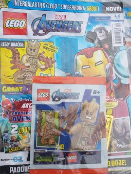 Lego časopisy s figurkou stat wars,minecraft,marvel atd - 16