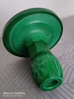 MALACHITOVÁ STAROŽITNÁ LAMPA VYSOKÁ 50.CM - 16