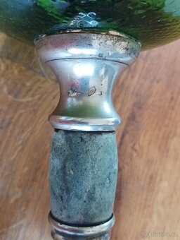 ART DECO STAROŽITNÁ PETROLEJOVÁ LAMPA GAUDARD, FRANCIE 1920 - 16