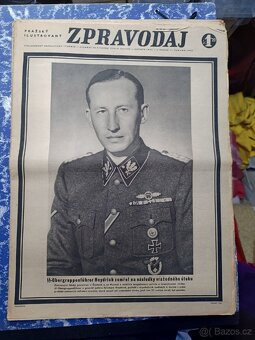 Atentát na Heydricha časopisy,noviny - 16