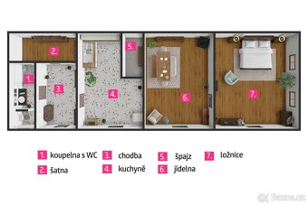 Prodej chalupa, 80 m2 - Újezd, ev.č. 00185 - 16