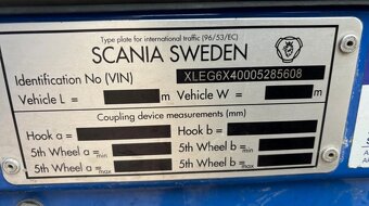 Scania G440 - 6x4 - Valník + HR-PALFINGER PK 33002-EH - 16