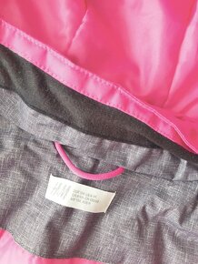 Dívčí bunda na lyže / snowboard H&M – vel. 134 - 16