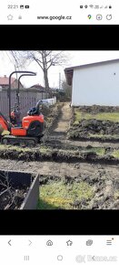 Půjčovna-pronájem strojů-práce minibagem s obsluhou - 16