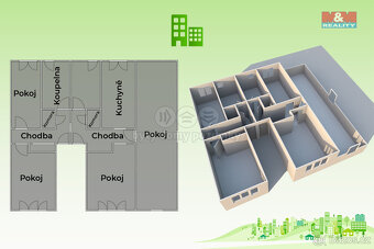 Prodej bytu 5+1 s garáží, 120 m², Mikulůvka - 16