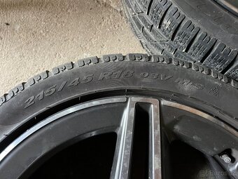 ALU AMG MERCEDES 6x, zimní pneu+original výfuk - 16