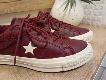 Converse dámské zateplené kožené tenisky vel. 40 - 16