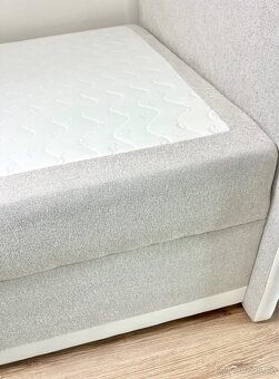 Postel boxspring 140x200 s úložným prostorem - 16