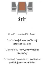 Vestavby do dodávek-PODLAHY / ŠTÍTY / VÝDŘEVY / KRYTY / KOTV - 16
