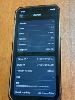 Iphone 12 Pro 256 GB Graphite - 16