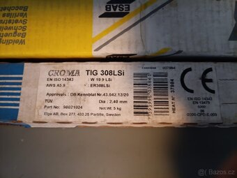 Svařovací dráty mix (prodej jako celek) - 16