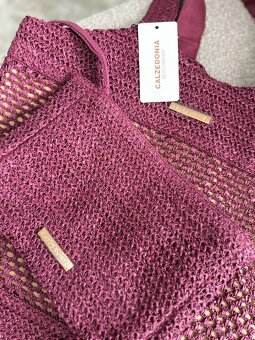 Luxusní, plážová taška + psaníčko  CALZEDONIA - 16