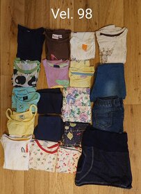 Oblečení pro holčičku vel. 62-98 - 16