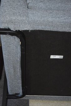 Křeslo IKEA KOARP potah Gunnared šedá, robustní a stabilní - 16