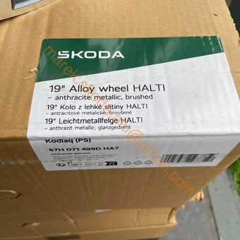 NOVÁ HALTI 19" ŠKODA ALU ANTRACIT KODIAQ 2 - 16