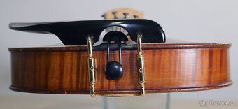 4/4 starožitné Francouzské housle z konce 19-ho století - 16