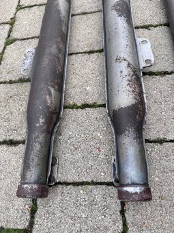 Jawa ČZ malá kývačka i půlbuben - výfuky - 16