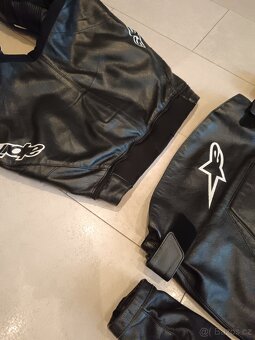Alpinestars Gp Plus-Pánská kožená moto kombinéza, dvoudílná - 16