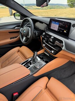 BMW 5 M,540D,xDrive,2022,78 tkm,DPH,LASER, plná výbava - 16