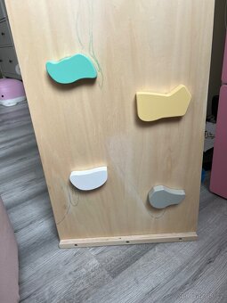 Dřevěný Piklerové trojúhelník s oboustranným prknem - 16