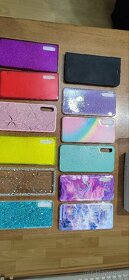 Samsung galaxy A50 modrá perleť +12 krytů - 16