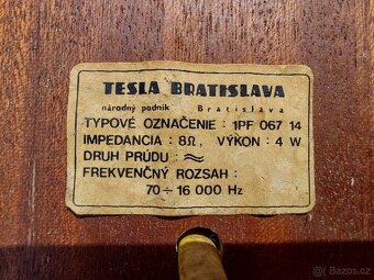 Stereo přijímač Tesla 1132 A '' Strečno '' + reprobedny - 16