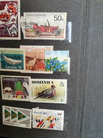 Sběratelské poštovní známky ( 3 alba) - 16
