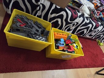 Lego Duplo vláček - 3 sety + tunel z 3d tiskárny - 16