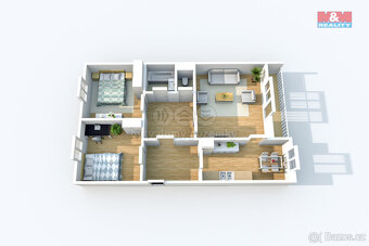 Prodej bytu 3+1, 78 m², Ústí nad Labem, ul. Keplerova - 16