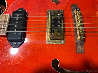Elektrická kytara typ Gretsch (Kopie) + Pevný kufr - 16