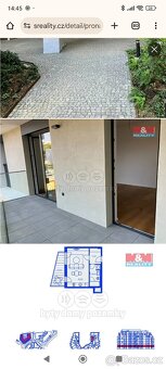 Pronajmu nový, zařízený byt 1kk 42m s terasou - Hagibor - 16