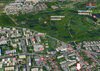 Pronájem bytu 3+1, 72 m2, Praha 10, ul. Boháčova - 16