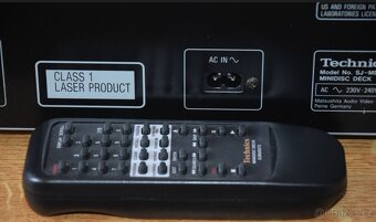 Minidisc TECHNICS SJ-MD100, nové DO, manuál, MD disky - 16