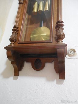 Hodiny čtvrťové pendlovky Wien - 16