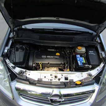 Opel Zafira B 1,8i 103kw, 7míst, NAJETO 91 680km, SERVIS - 16
