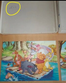 Puzzle Disney - 4 obrázky - 16