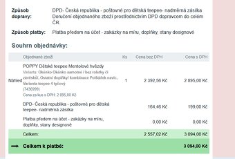 Teepee/dětský stan - 16
