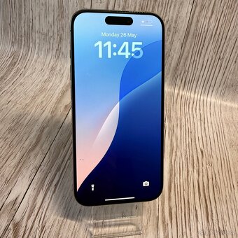 iPhone 15 Pro 128GB, nature, 100% baterie,vada na displayi - 16