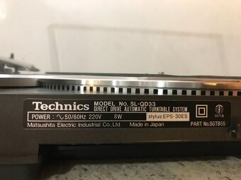 Technics SL-QD33 Absolutní Top stav - 16