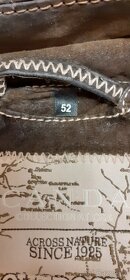 pánský semišový kabátek vel. 52 (hnědý, jarní/podzimní) - 16