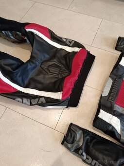Vanucci ST1-Pánská kožená moto kombinéza, dvoudílná - 16