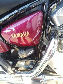 Yamaha XV Virago 125 (5AJ) r.v.:1998 červená-tmavá (TOP stav - 16