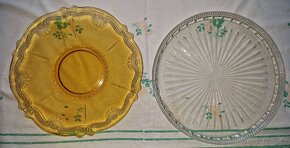 Misky , tácy , talíře - sklo/porcelán - 16