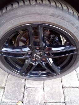 Borbert XR . R17 5x120  černé originál zimní sada - 16