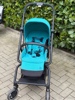 Kočárek CYBEX Eezy S Twist+2 Black 2021, river blue - 16